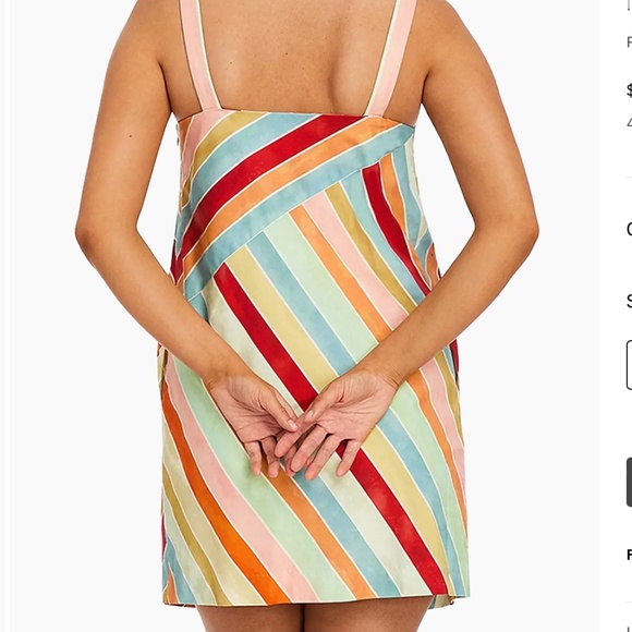 Mestiza Dresses & Skirts - Mestiza New York  Payton Cabana Stripe Minidress size XS